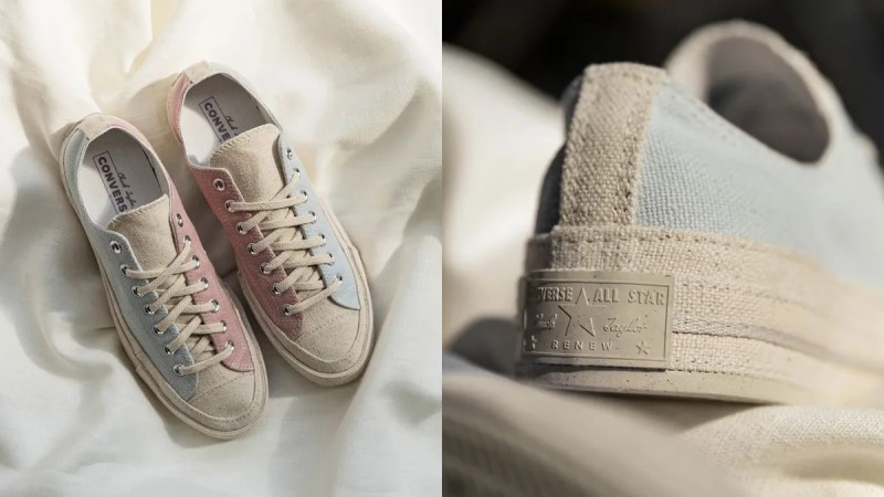 Converse再推2双粉嫩鞋款!Tri Panel Renew系列将Chuck 70换上柔雾粉、芥末黄